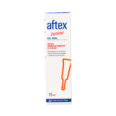 Aftex junior gel oral 15ml