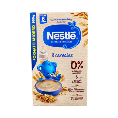 Nestlé papilla 8 cereales 800g