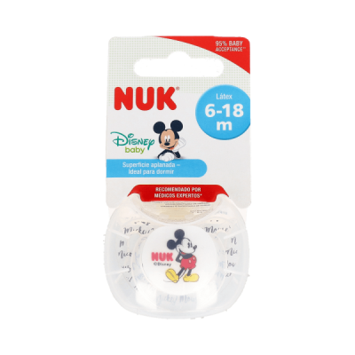 Nuk chupete Mickey Mouse...