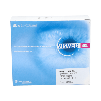 Vismed gel 20uds