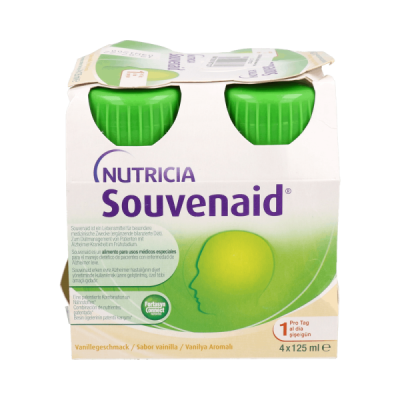 Souvenaid Vainilla 4x125 Ml