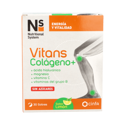 Ns Vitans colágeno+ 30 sobres