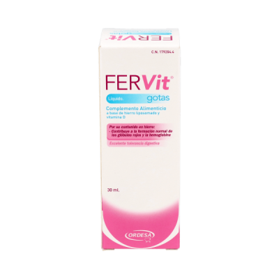 Fervit líquido gotas 30ml