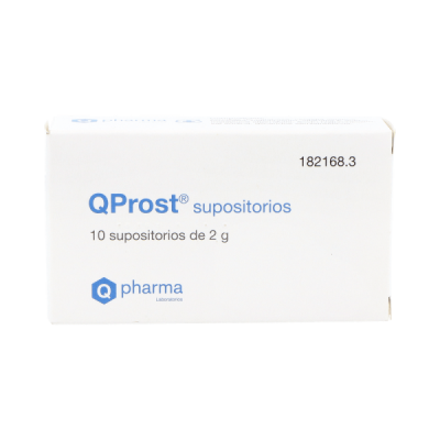 Qprost Supositorios 10 Supos
