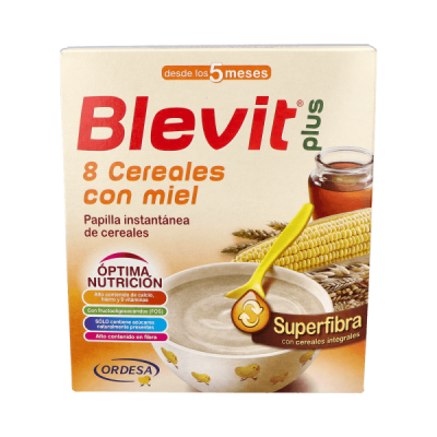 Blevit 8 cereales con miel...