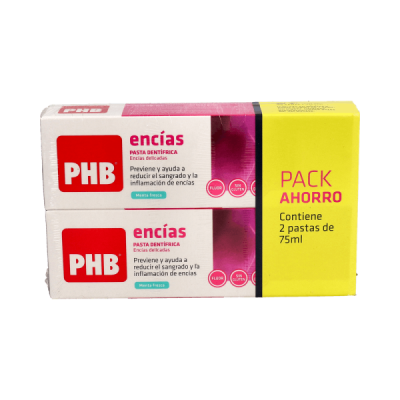 Phb Duplo Pasta Encías 75+75ml