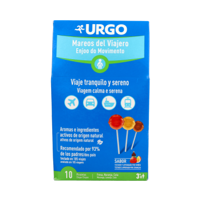 Urgo Mareos del Viajero 10...