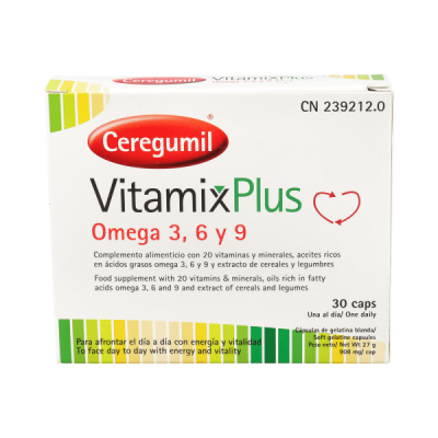 Ceregumil Vitamix plus 30cáps