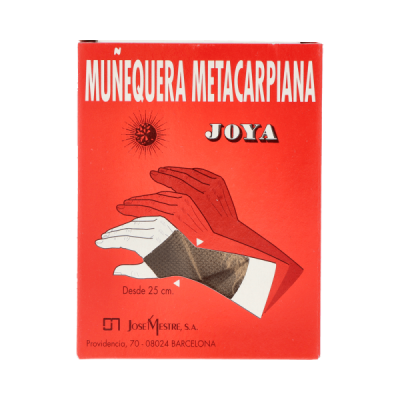 Joya muñequera metacarpiana...