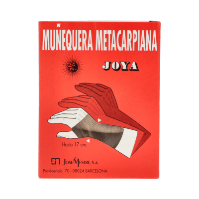 Joya muñequera metacarpiana...