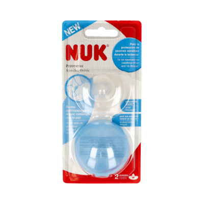 Nuk pezonera redonda silicona