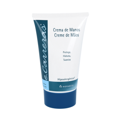E Carreras crema de manos...