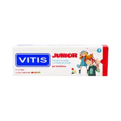 Vitis junior gel dental 75ml