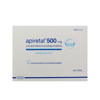 APIRETAL 500 MG 12...