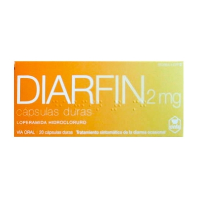 DIARFIN 2 MG 20 CAPSULAS