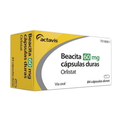 BEACITA 60MG, 84 CÁPSULAS...