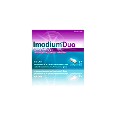 IMODIUM DUO 2/125 MG 12...